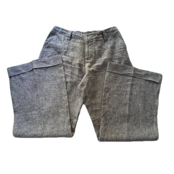 Soft Surroundings Linen Wide Leg Pants Women's Size L - Picture 6 of 15